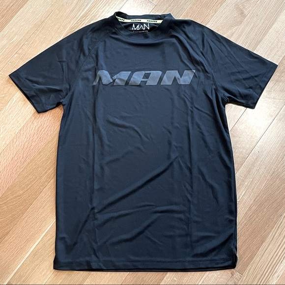 Boohoo Other - 🆕 Boohoo Man Active Mesh Logo Tee - Small